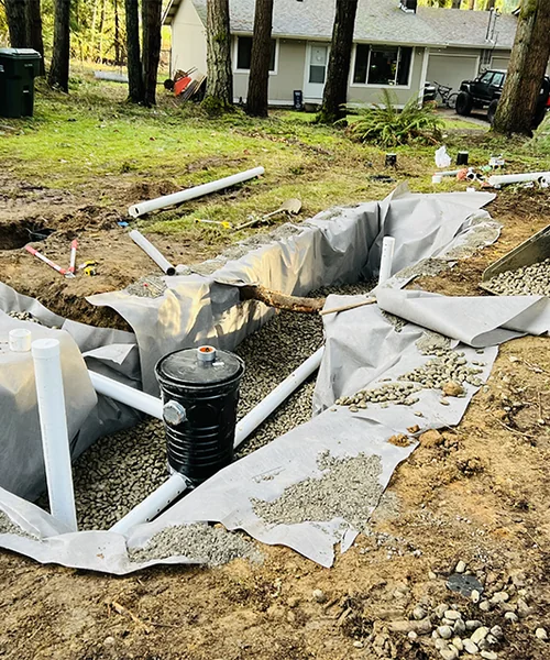 French Drain Services in Gig Harbor 